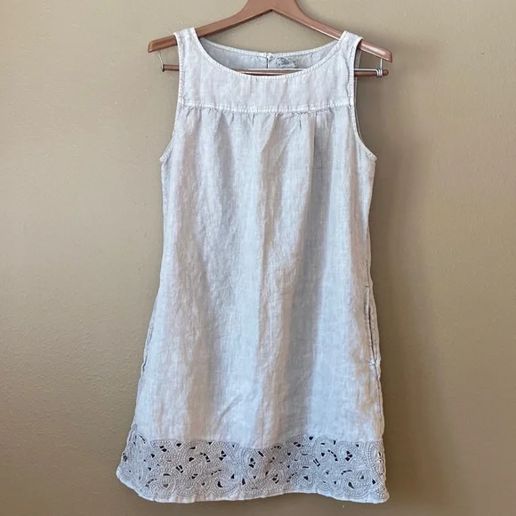 Artisan Ny | Dresses | Womens Artisan Ny 0 Linen Dress Size Med | Poshmark